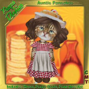Auntie Pancakes sales ad by Peeps