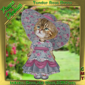 Tender Rose Dress sales ad by Peeps