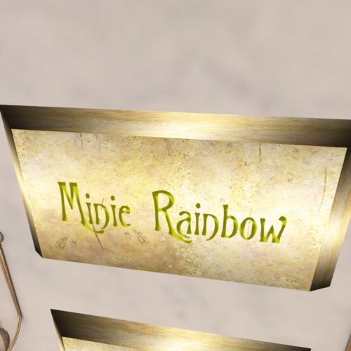 Minie Rainbow Memorial Plaque at RFL Chapel Of Hope Preservation Society, Caledon Mayfair. 1.