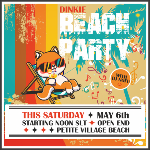 BEACH PARTY MAY 23 poster by Lycia QUintessa